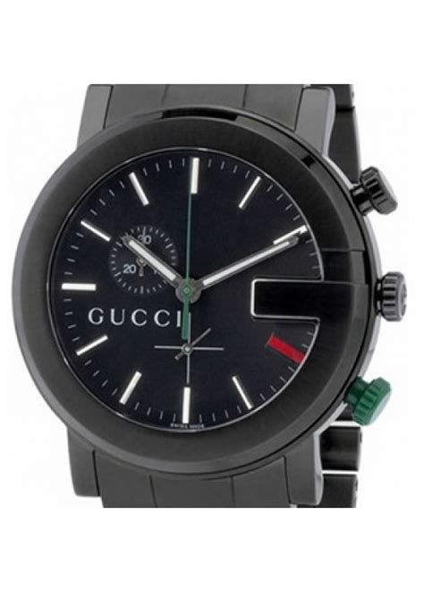 gucci ya101331 mens 101 series black dial watch|Gucci 101 Series YA101331 44mm in Stainless Steel .